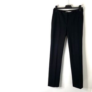 DVF Black Career Pants Stretch Tailored Five Pocket Work Trousers